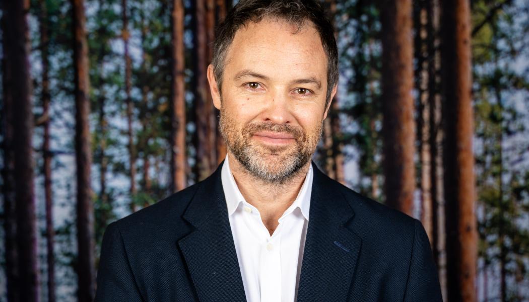 Toby Croucher, Chief Sustainability Officer på Stora Enso. Foto: Stora Enso