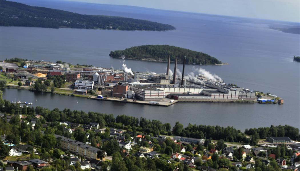 Ortvikens pappersbruk. Foto: Simon Matthis