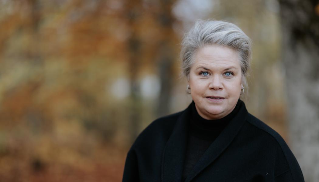 Lotta Lyrå, vd och koncernchef i Södra. Foto: Alexander Hall/Södra