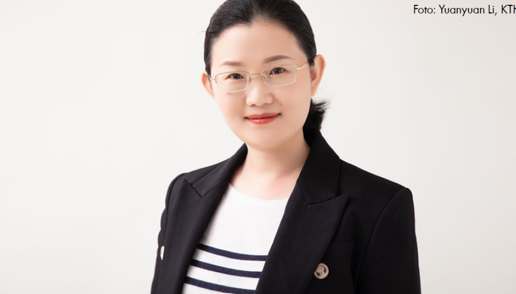Yuanyuan Li. Foto: KTH