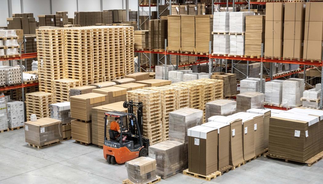 DS Smith i Bredasten. Foto: DS Smith