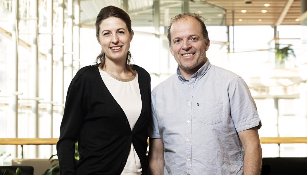 2020 grundade Hugo Wikström bolaget tillsammans med Elena Petukhovskaya. Foto: Biz Maker