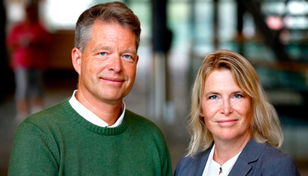 Fredrik Wikström och Helén Williams. Foto: Linn Malmén