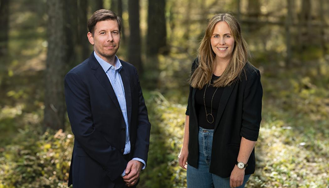 Paul Nemes och Gry Lenschow Andersen. Fotograf: Fredrik Karlsson/Solsta Foto