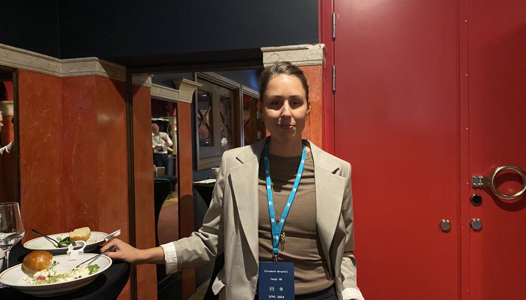 Elisabeth Bergvall från Varbergsbaserade Yangi. Foto: Simon Matthis