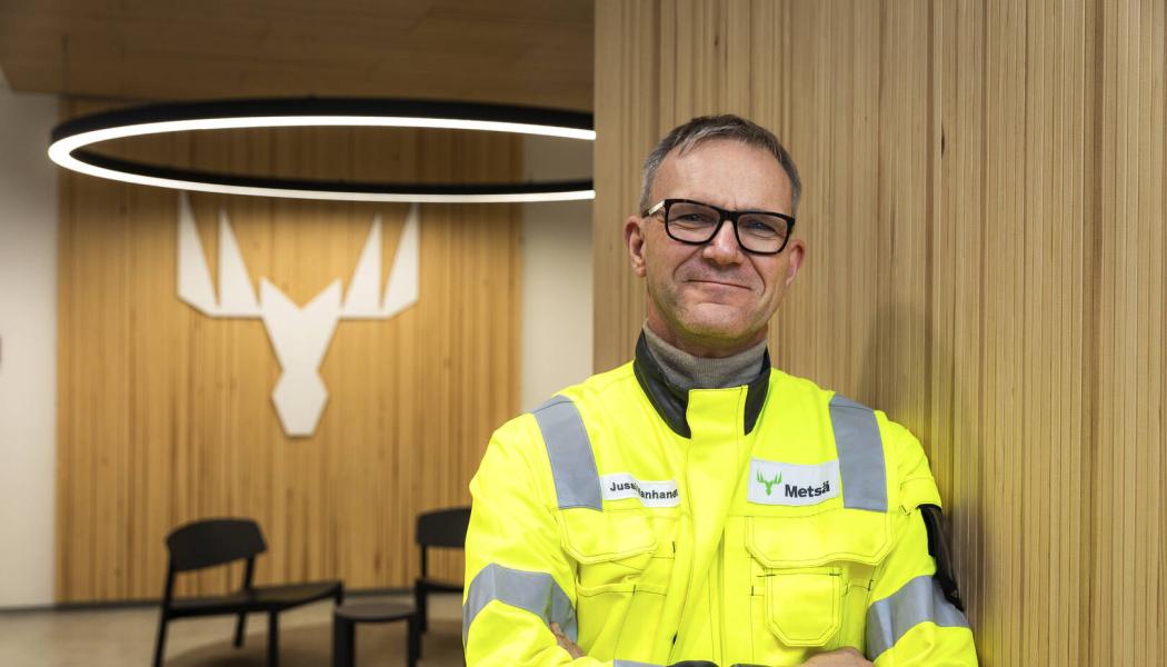 Jussi Vanhanen. Foto: Metsä Group