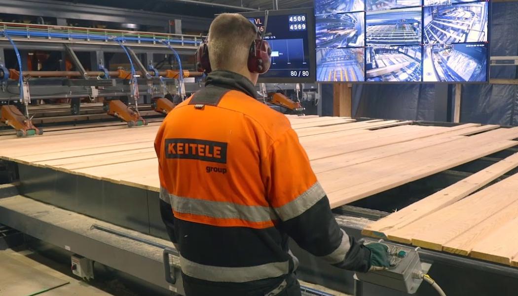 Alajärvi sågverk. Foto: Keitele Group