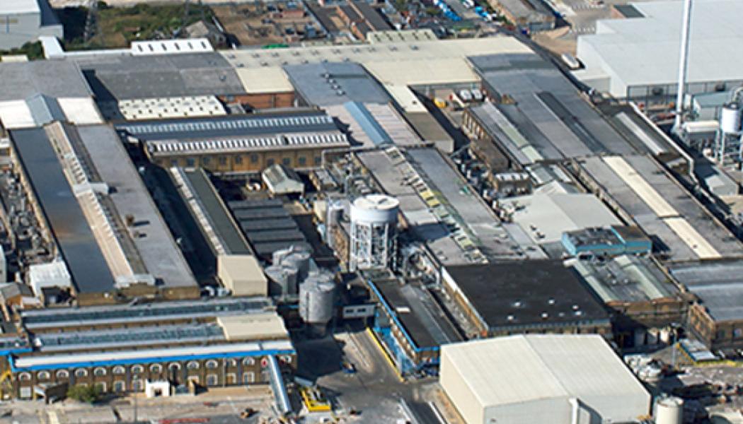 Brittiskt pappersfabrik i Kemsley, Storbritannien. Foto: DS-Smith