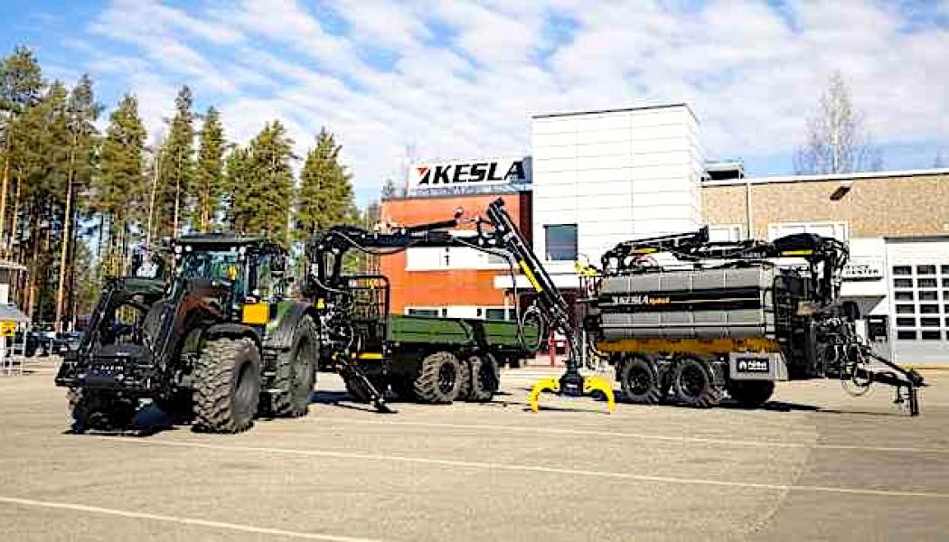 Kesla grundades 1960 och har sitt huvudkontor i Joensuu i Finland. Bolaget är noterat på Helsingforsbörsen och har verksamhet inom skogsteknik och materialhantering. Foto: Kesla