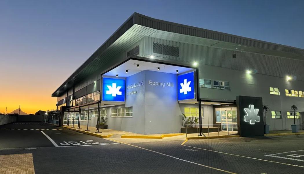 Kimberly-Clark's pappersbruk i tyska Epping. Foto: Kimberly Clark