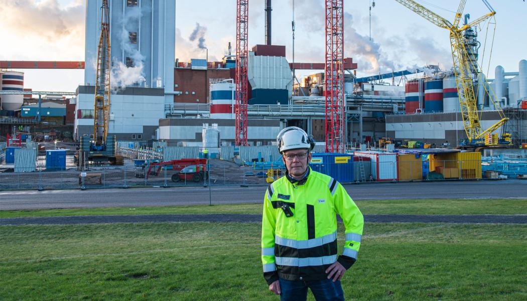 Olov Winblad von Walter, fabrikschef på Metsä Board i Husum. Foto: Victor Lundberg, Mikael Lundgren, Metsä