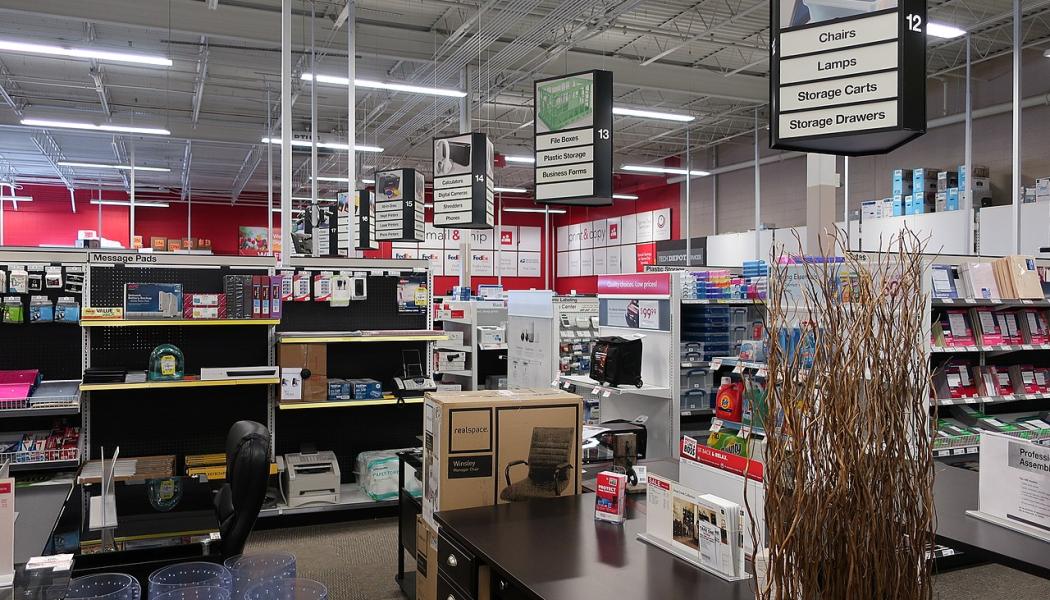 Interiör i amerikansk butik. Foto: Mr Satterly/Wikimedia Commons