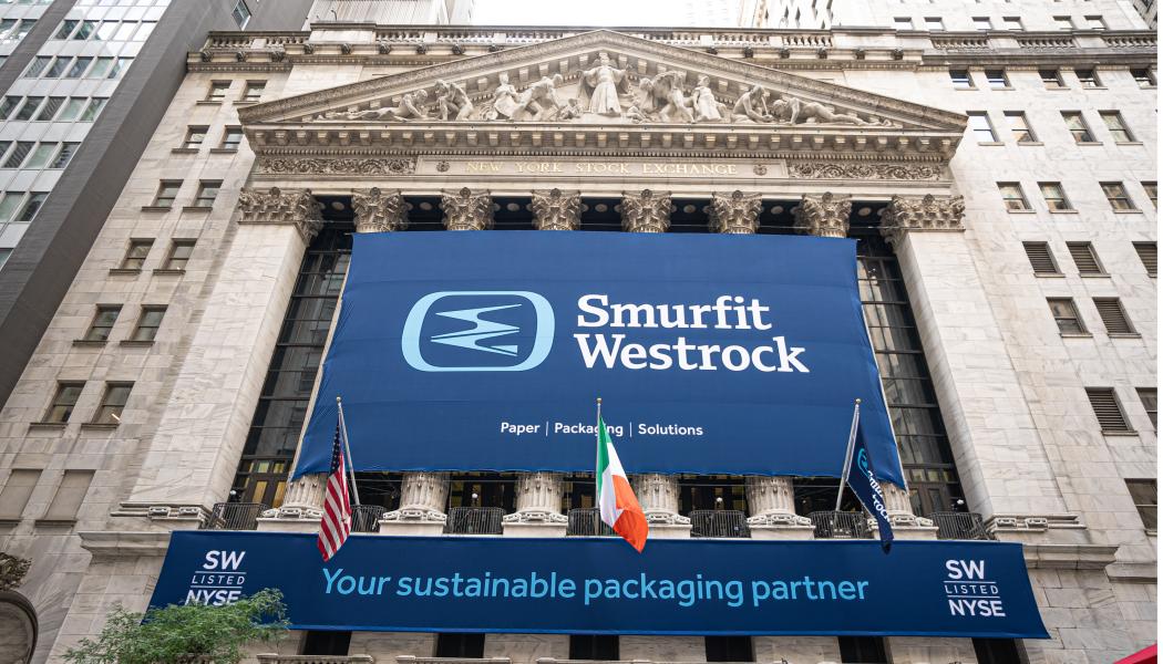 Smurfit Westrock noteras på börserna i New York och London. Foto: Smurfit Westrock
