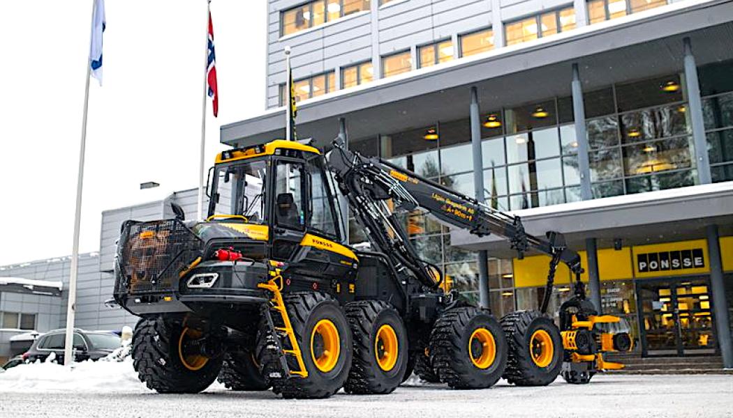Ponsse rapporterar svagt resultat men stark orderingång. Osäker marknad påverkar skogsmaskiner globalt. Foto: Ponsse