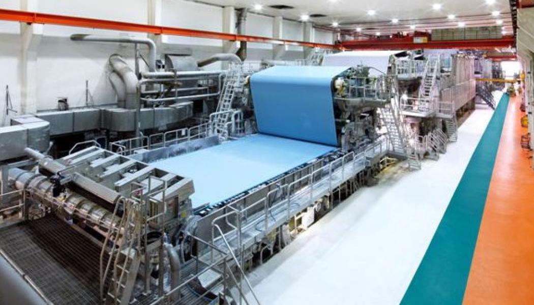 Sappi Fine Paper Europe har slutfört och invigt den 61 miljoner euro stora ombyggnaden av pappersmaskinen PM2 vid pappersbruket i Alfeld i Tyskland. Foto: Sappi