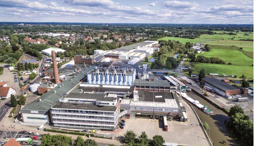 Feldmuele Uetersen i Tysland lägger ned papperstillverkningen efter mer än 120 år. Foto: Feldmuehle