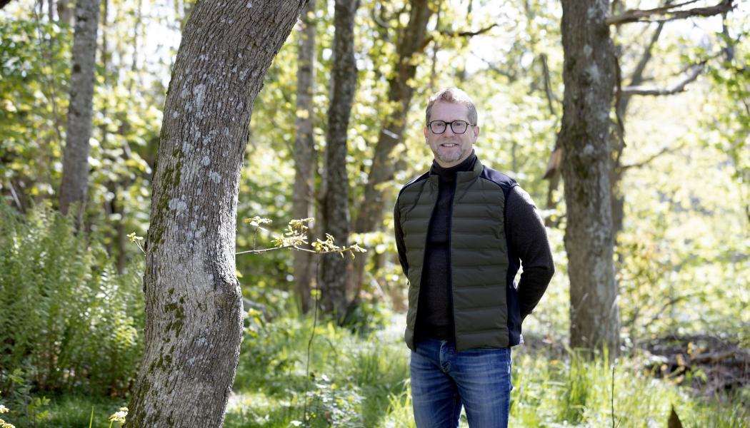Fredrik Tärneberg, investeringsansvarig på Södra Ädla. Foto: Malin Arnesson/Södra