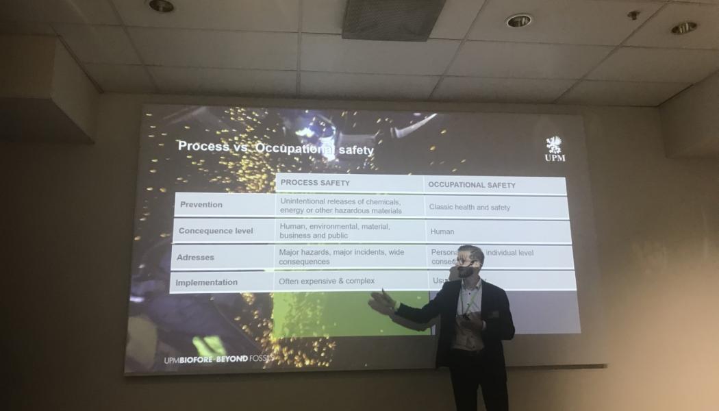 Jaakko Nousiainen, produktionschef på UPM Lappeenranta. Foto: Simon Matthis 