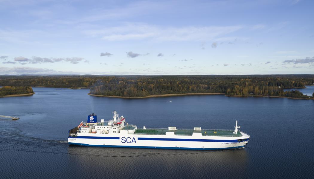 RoRo-fartyg. Foto: Torbjörn Bergkvist/SCA