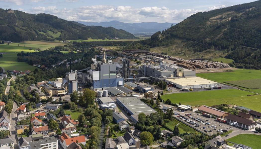 Heinzel Pölss massabruk i Pöls. Foto: Valmet