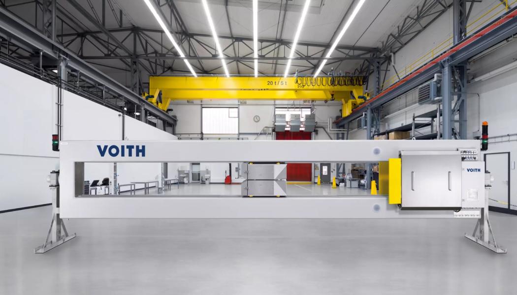 De robusta mätramarna är utformade på ett sådant sätt att de kan integreras i alla pappersmaskiner även när utrymmet är begränsat och omgivningstemperaturen är hög. Foto: Voith