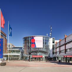 Helsingfors mässcentrum står värd för branschmässan Pulp & Beyond där skogsindustrin samlas i april. Foto: Helsingfors mässcentrum