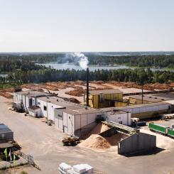 Merikarvia sågverk. Foto: Melvin Torres/KoskiSyväri/Metsä Group