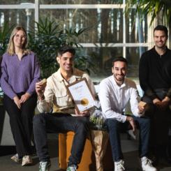 Syftet med samarbetet är att återvinna vinkorkar till nya produkter. Foto: Paper Province