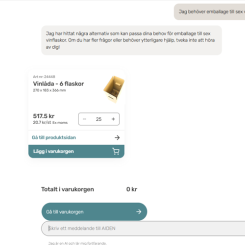 Lösningen bygger på den senaste teknologin inom generativ AI och använder flera avancerade AI-modeller från OpenAI. Aiden har utvecklats i samarbete med IT-konsultbolaget Knowit Experience. Bild: Boxon
