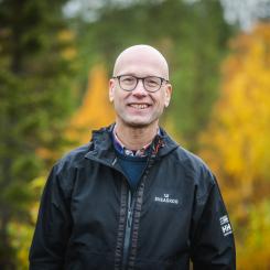 Fredrik Klang, Sveaskog. Foto: Sveaskog
