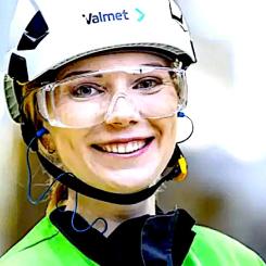 Valmet medarbetare. Foto: Valmet
