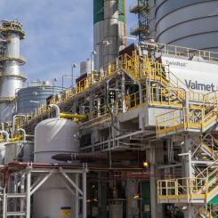 Anläggning i massabruk i Brasilien. Foto: Valmet Oyj