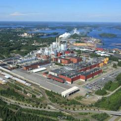 UPM:s bruk i Kaukas. Foto: UPM