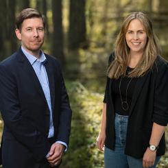 Paul Nemes och Gry Lenschow Andersen. Fotograf: Fredrik Karlsson/Solsta Foto
