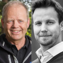 Resp. företag: Robert Dackeskog, Folke Stenvall, Magnus Larsson och Marcus Westdahl. Foto: Skogsindustrierna