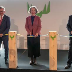 Invigningsceremonin. Foto: Metsä Board