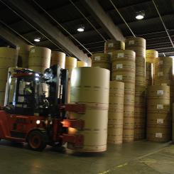 ”Införandet av importtullar av USA skulle få en betydande inverkan på EU:s export av massa, papper och kartong”, varnar CEPI. Arkivbild.