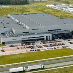 UPM:s fabrik Raflatac i Polen. Foto: UPM