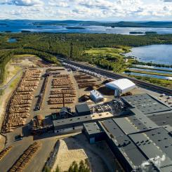 Sedan 2020 har Vataset utvecklat en biopark i Kemijärvi baserad på cirkulär ekonomi, med fokus på kemisk träförädling, Foto: Vataset