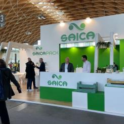 Saica Group presenterade sina mest innovativa hållbara förpackningslösningar på MacFrut 2023. Foto: SAICA GROUP