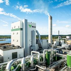 Metsä Fibres massabruk i Äänekoski i Finland Foto: Mika Nuorva/Metsä Group