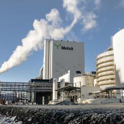 Metsä Fibre ska modernisera koksystemet vid bioproduktfabriken i Kemi tillsammans med Andritz för att öka effektiviteten och produktionssäkerheten. Foto: Metsä Fibre