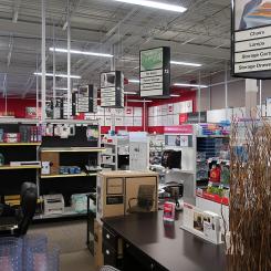 Interiör i amerikansk butik. Foto: Mr Satterly/Wikimedia Commons