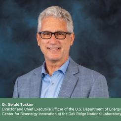 Gerald A. Tuskan är vd för Center for Bioenergy Innovation vid Oak Ridge National Laboratory (ORNL) som lyder under amerikanska energidepartementet. Bild:  ORNL/U.S. Dept. of Energy