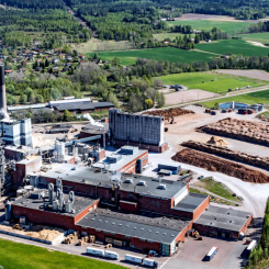Afry har fått projektledningstjänster i projekten som rör vedhantering och elektrofilter. Foto: Nordic Paper