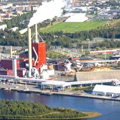 Stora Ensos fabrik i Uleåborg, Finland. Foto: Stora Enso
