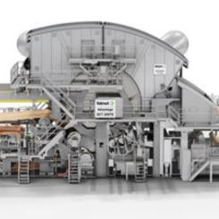 Valmet’s Advantage DCT 200 mjukpappersmaskin är utrustad med den senaste tekniken för att säkerställa högsta möjliga produktkvalitet och minskad energi- och vattenförbrukning. Foto: Valmet