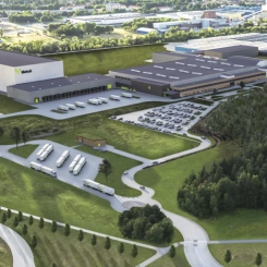 Framtidsfabriken i Mariestad. Bild: Metsä Board