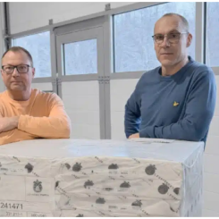 Lessebo Scandia 2000 är ett obestruket premiumpapper. Foto: Lessebo Paper