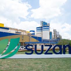 Suzano's pappersfabrik i Brasilien. Foto: Suzano papel